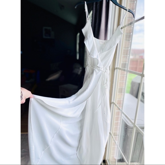 ⬇️ Everly White Flowy Dress NWOT - Picture 8 of 12